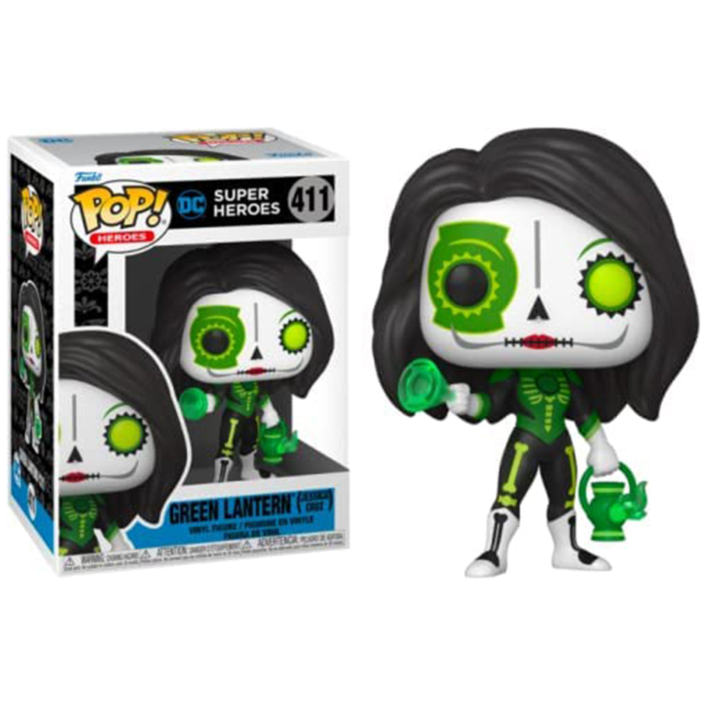 Funko DC Heroes Dia De Los POP Green Lantern Jessica Cruz Figure