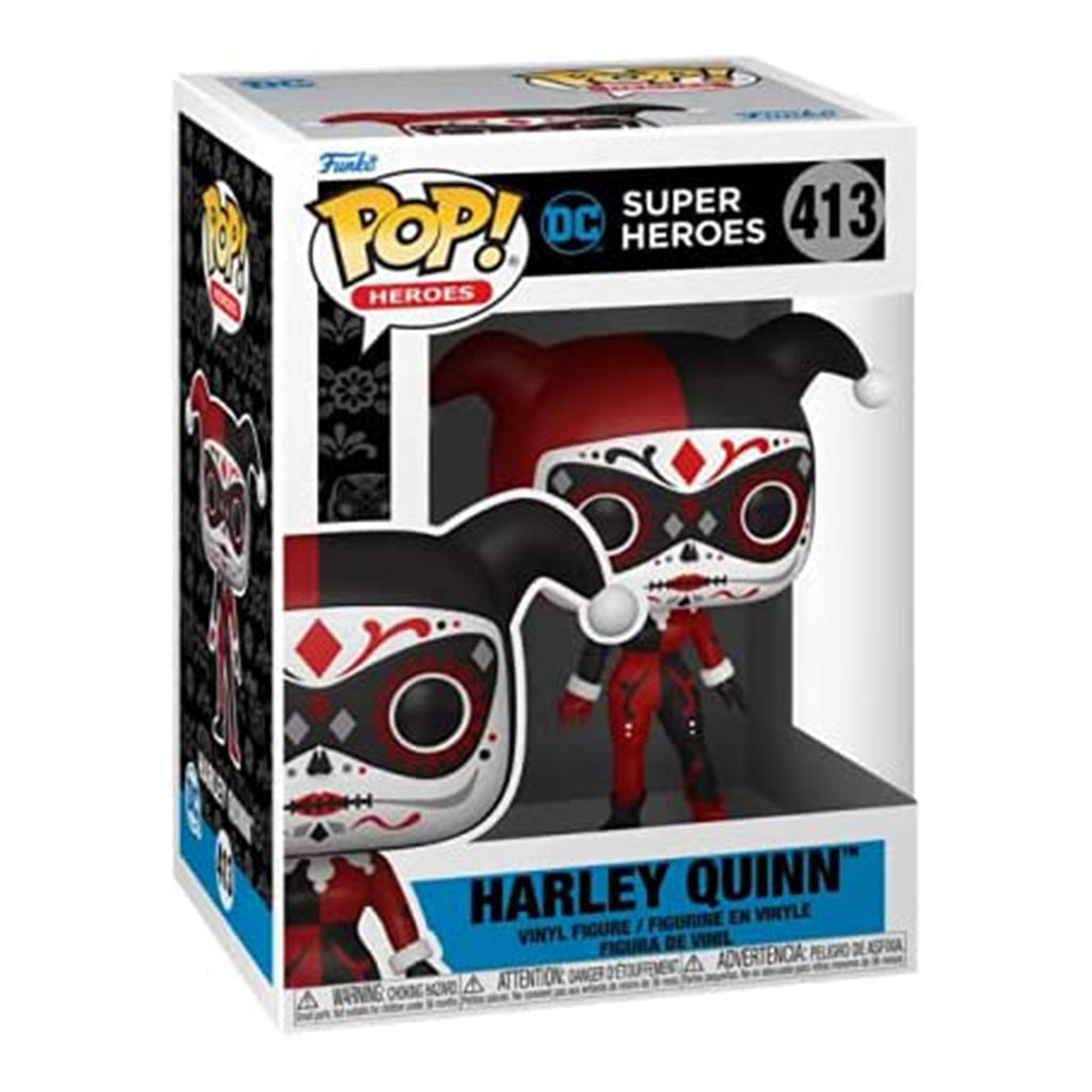 Funko DC Heroes Dia De Los POP Harley Quinn Figure