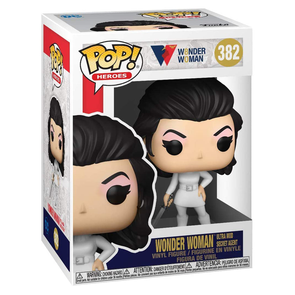 Funko DC Heroes Wonder Woman 80th Ultra Mod Secret Agent Figure