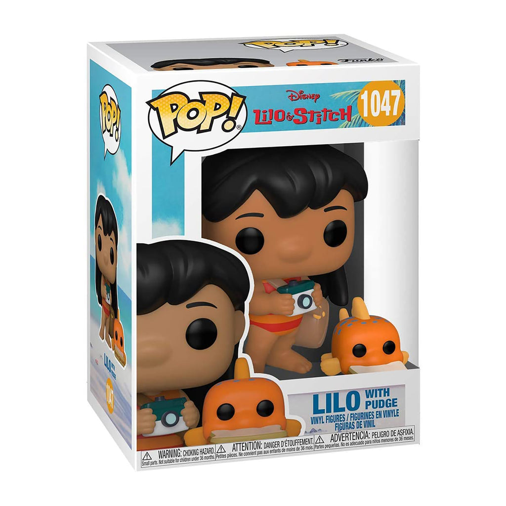 Funko Disney Lilo And Stitch POP Lilo With Pudge Vinyl Figure