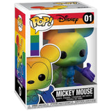 Funko Disney Mickey Mouse Pop Pride Rainbow Vinyl Figure - Radar Toys