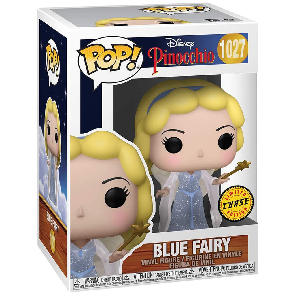 Funko Disney POP Pinocchio Blue Fairy Vinyl Figure CHASE VERSION