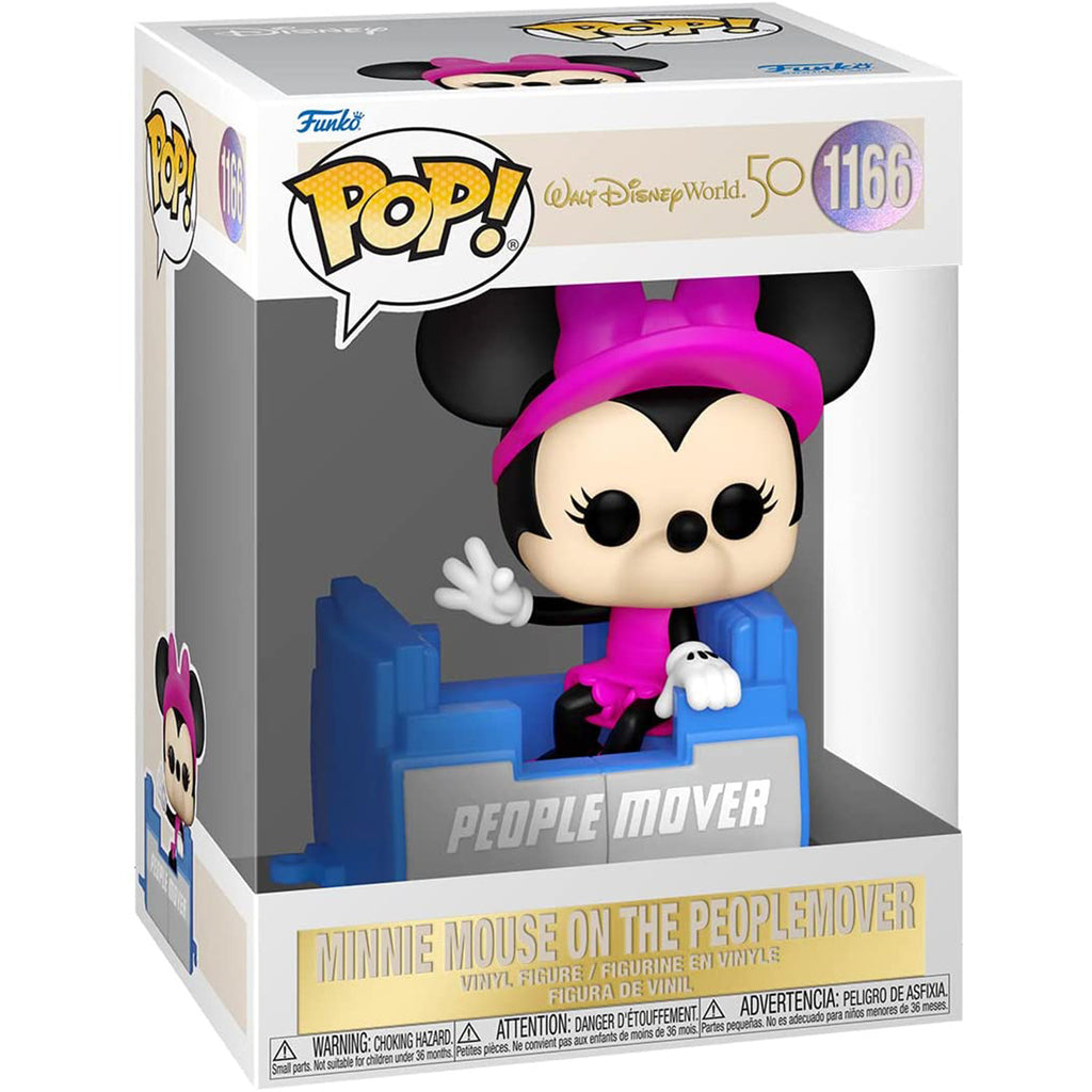 Funko Disney World 50th POP Minnie Mouse Peoplemover Figure - Radar Toys