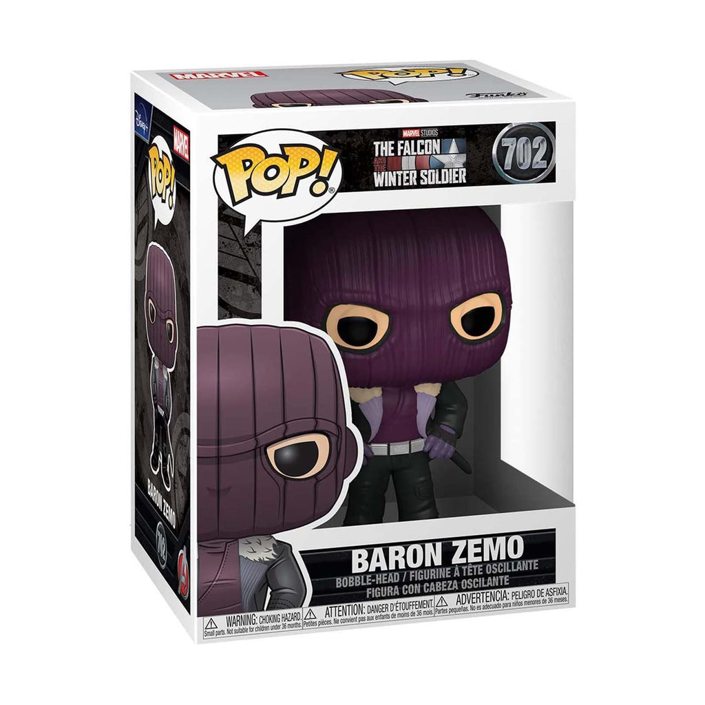 Funko Falcon Winter Soldier POP Baron Zemo Vinyl Figure