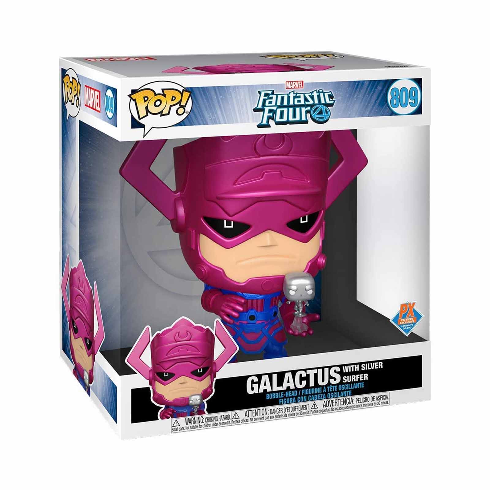 Funko Fantastic Four PX POP Galactus Silver Surfer Set | Radar Toys