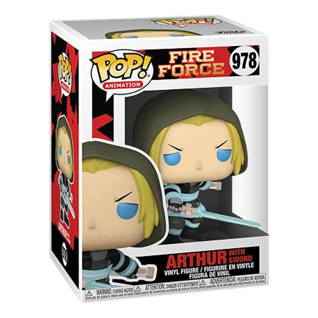 Funko Fire Force POP Arthur With Sword Figure