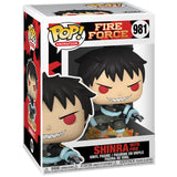 Funko Fire Force POP Shinra With Fire Figure - Radar Toys