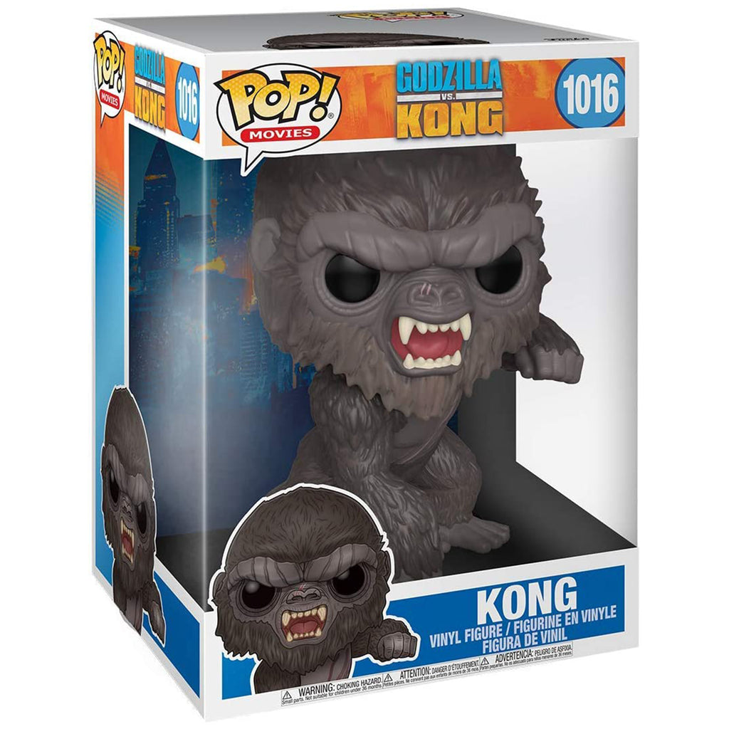 Funko Godzilla Vs Kong POP 10 In Kong Vinyl Figure - Radar Toys