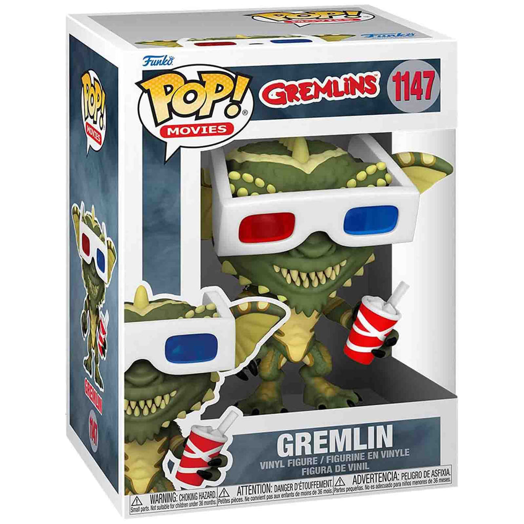 Funko Gremlins POP Gremlin With 3D Glasses Vinyl Figure