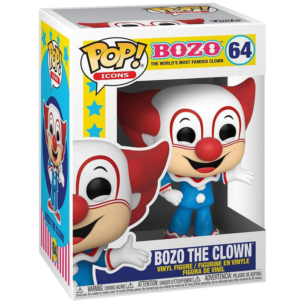 Funko Icons Bozo The Clown Vinyl Figure