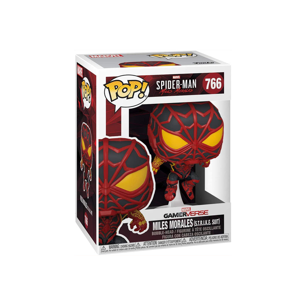 Funko Marvel Gamerverse POP Miles Morales STRIKE Suit Figure