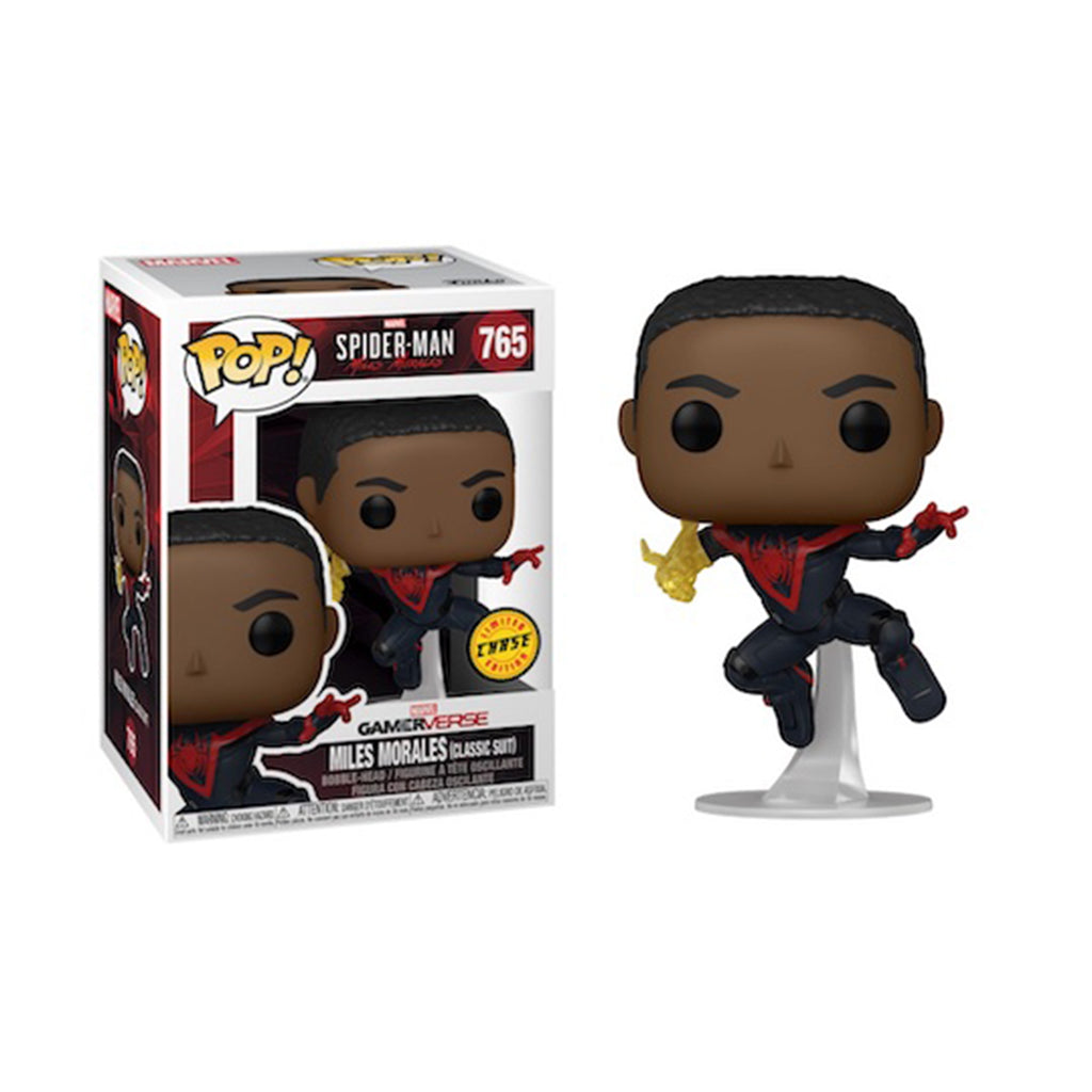 Funko Marvel Gameverse POP Miles Morales Classic Suit CHASE VERSION