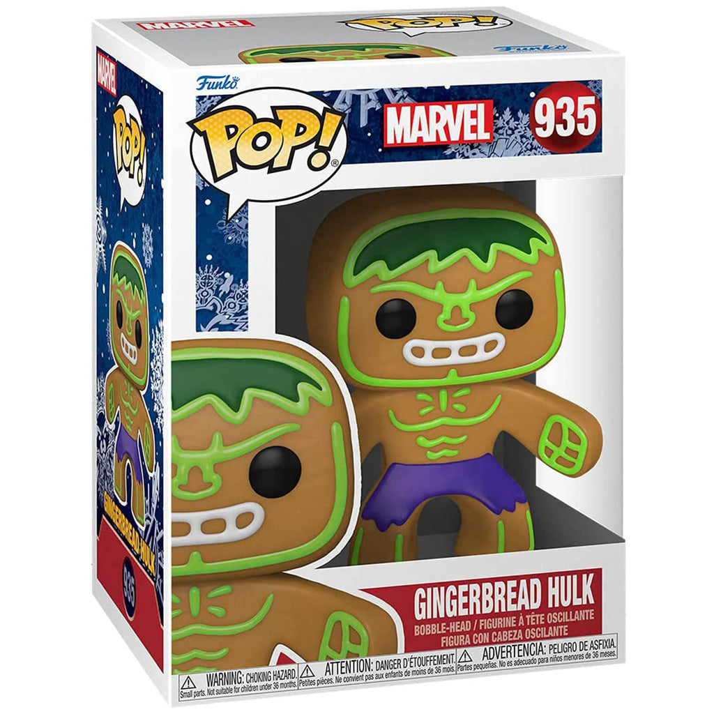 Funko Marvel Holiday POP Gingerbread Hulk Vinyl Figure - Radar Toys