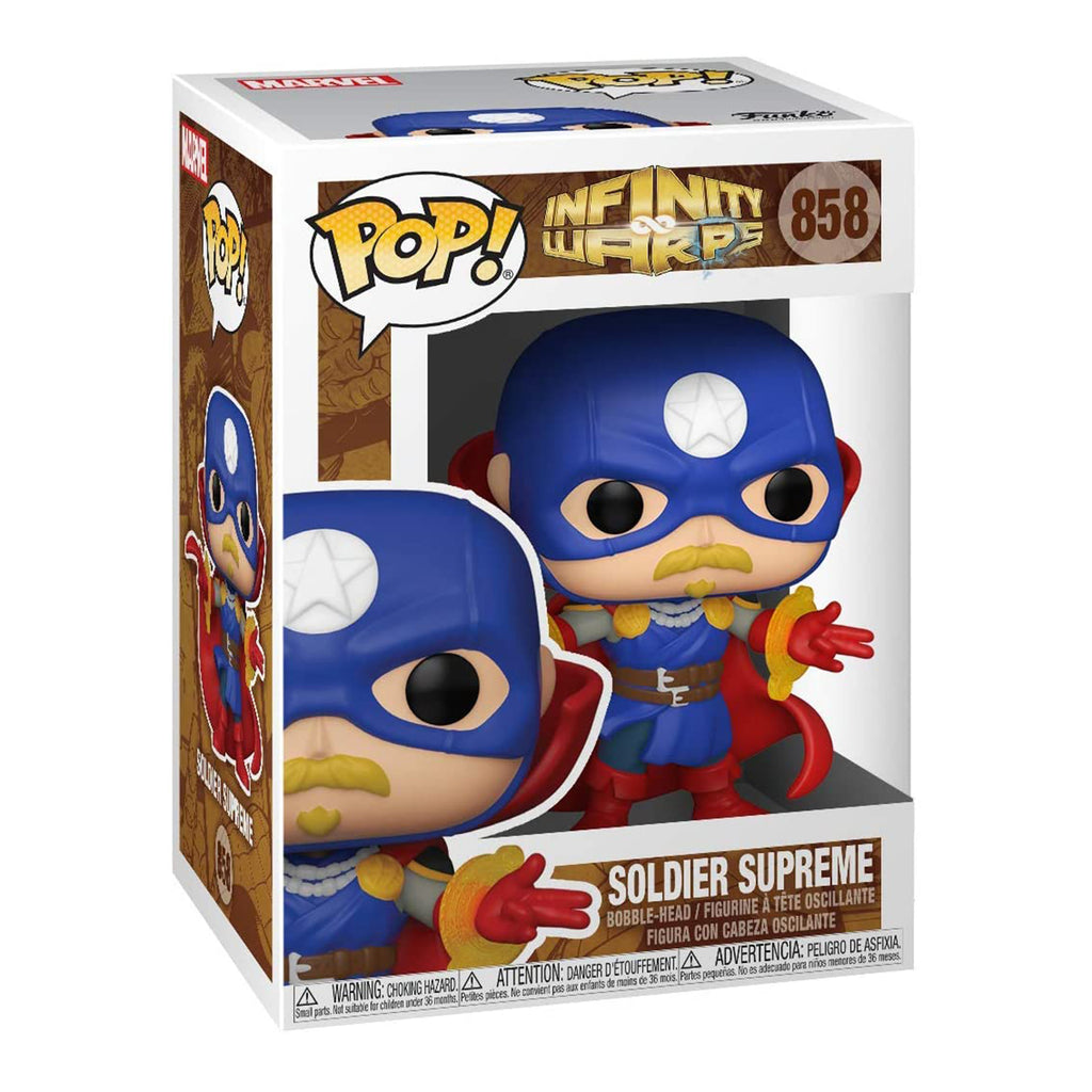 Funko Marvel Infinity Warps POP Soldier Supreme Vinyl Figure - Radar Toys