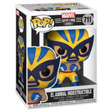 Funko Marvel Lucha Libre POP El Animal Indestructible Wolverine Figure - Radar Toys