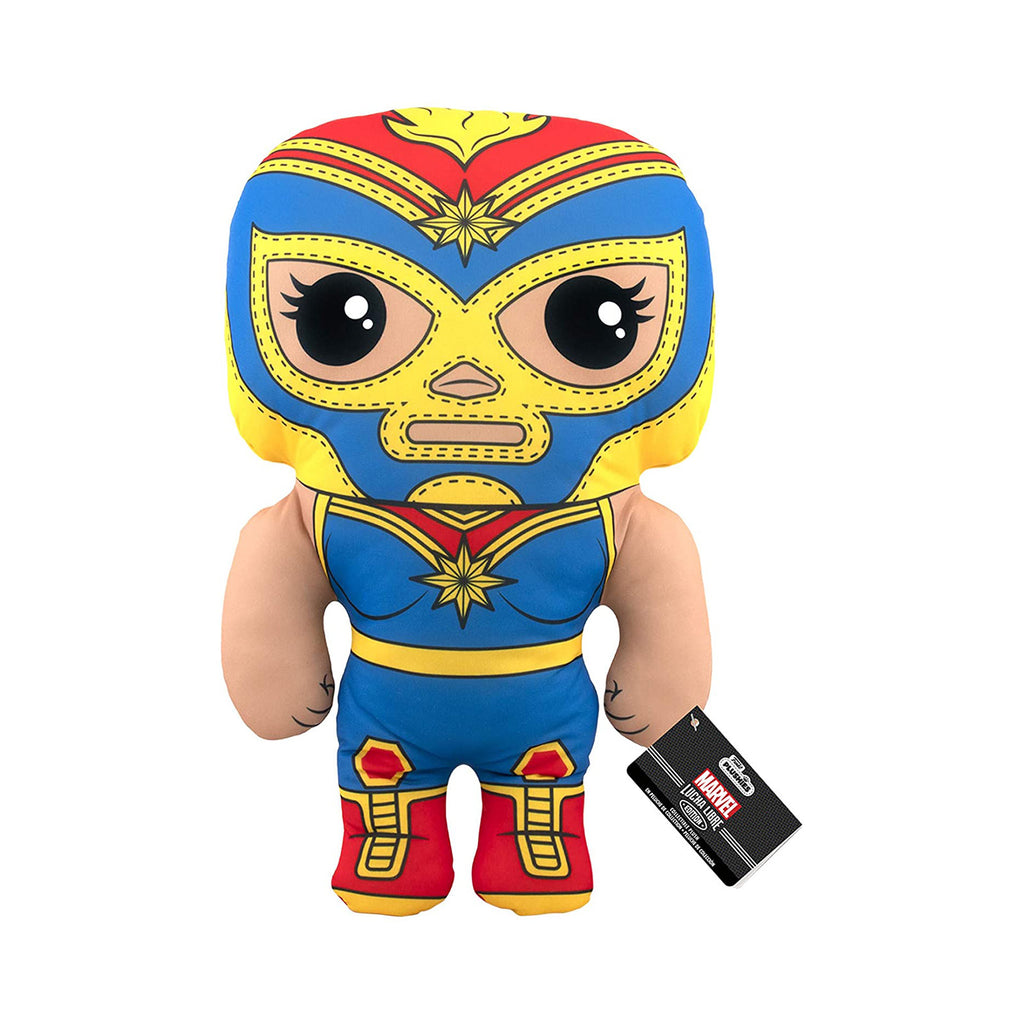 Funko Marvel Luchadores Captain Marvel 17 Inch Plush Figure - Radar Toys