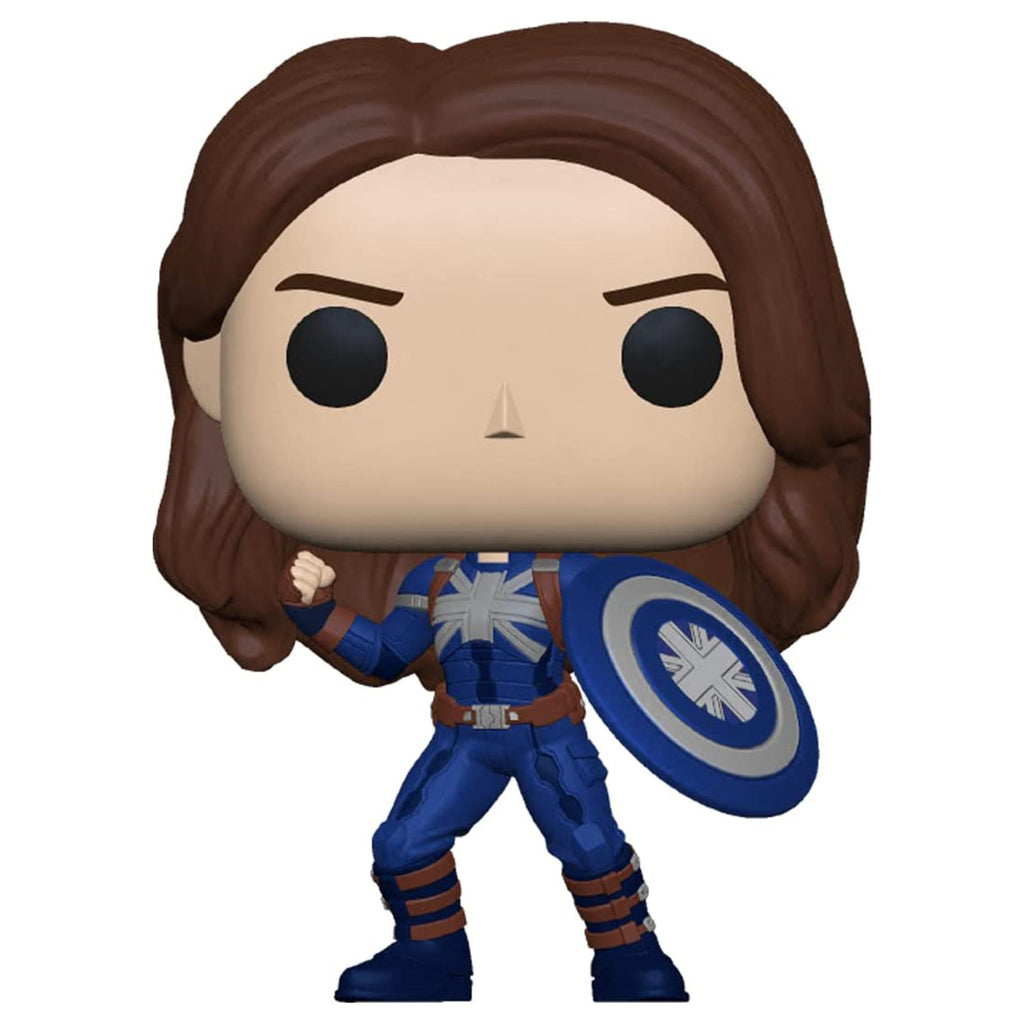 Funko Marvel What If POP Captain Carter Stealth Suit Figure