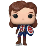 Funko Marvels What If POP Captain Carter Vinyl Figure - Radar Toys