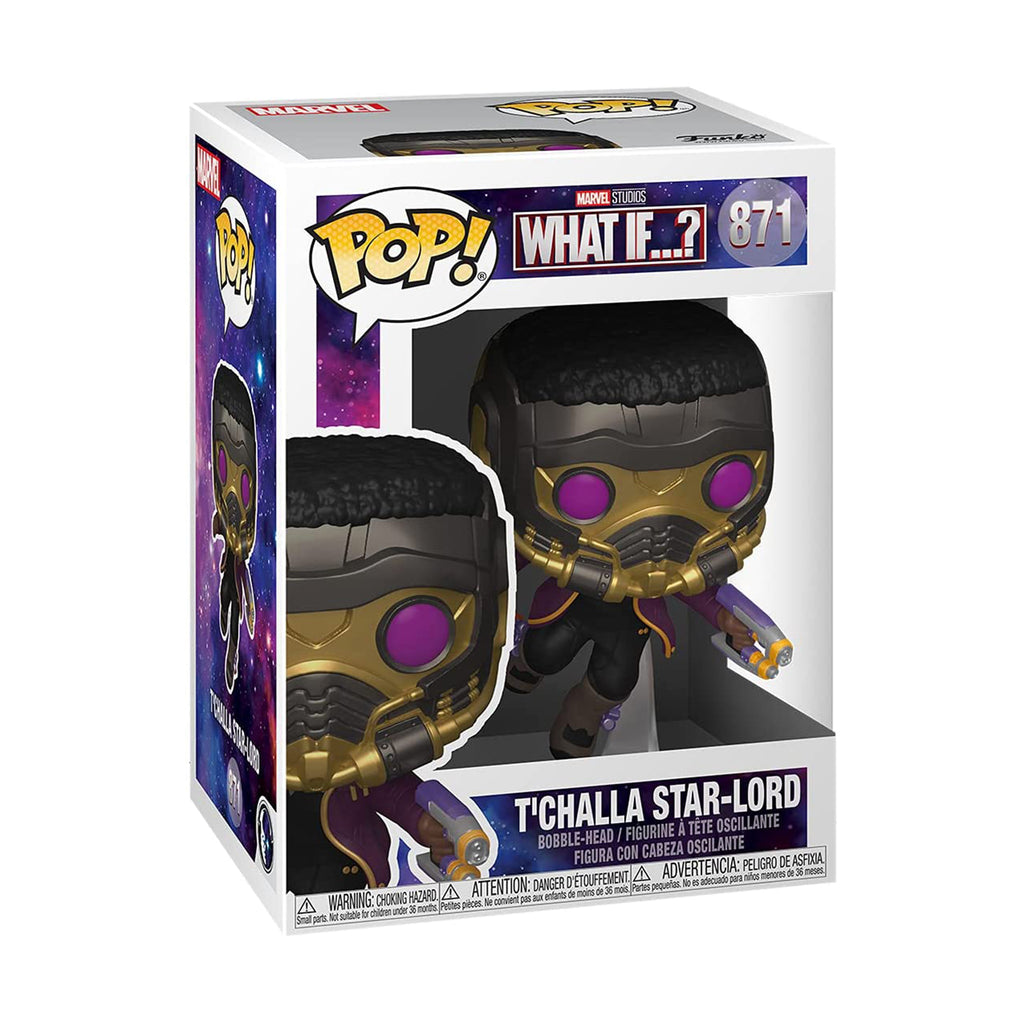 Funko Marvels What If POP T'Challa Star-Lord Vinyl Figure