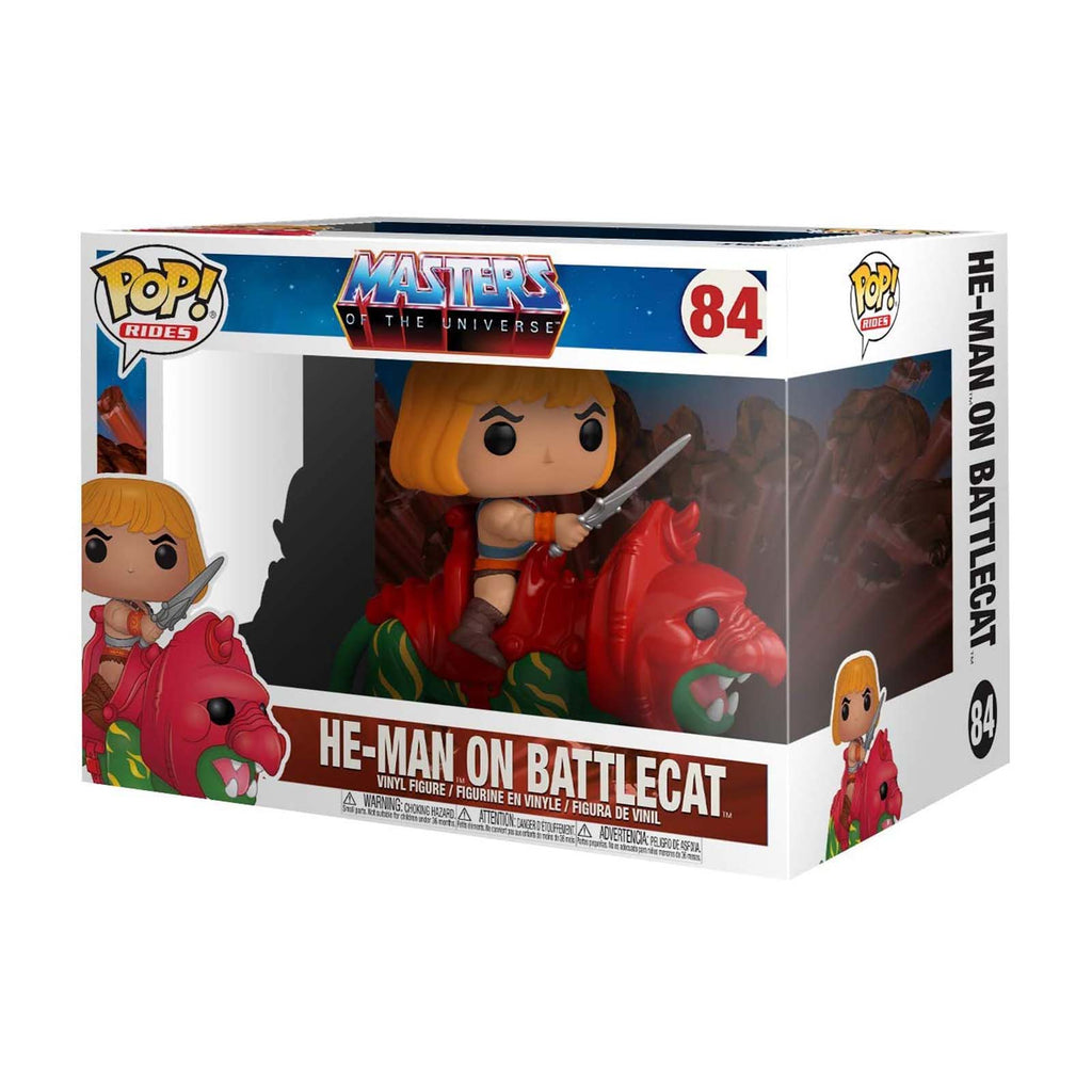 Funko Masters Of The Universe POP Rides He-Man On Battlecat