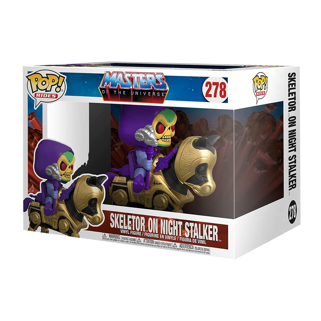 Funko Masters Of The Universe POP Rides Skeletor Night Stalker Set