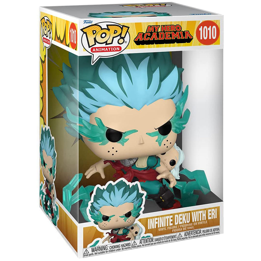 Funko My Hero Academia POP Infinite Deku With Eri 10 Inch Vinyl Figure