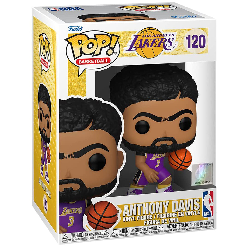Funko NBA L.A. Lakers POP Anthony Davis Purple Jersey Vinyl Figure