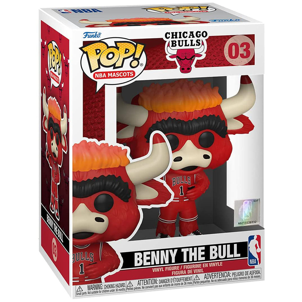 Funko NBA Mascot POP Chicago Benny The Bull Vinyl Figure