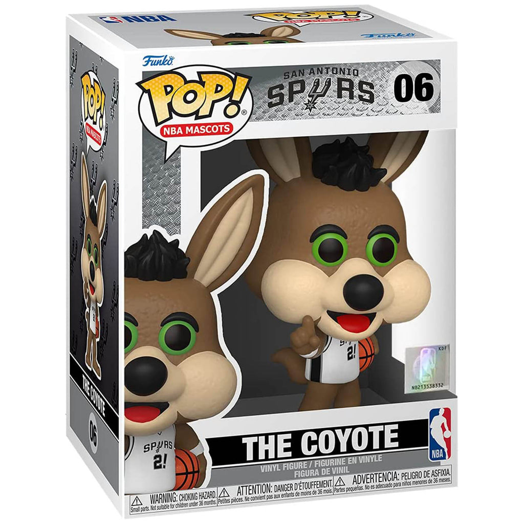 Funko NBA Mascot POP San Antonio Spurs The Coyote Vinyl Figure