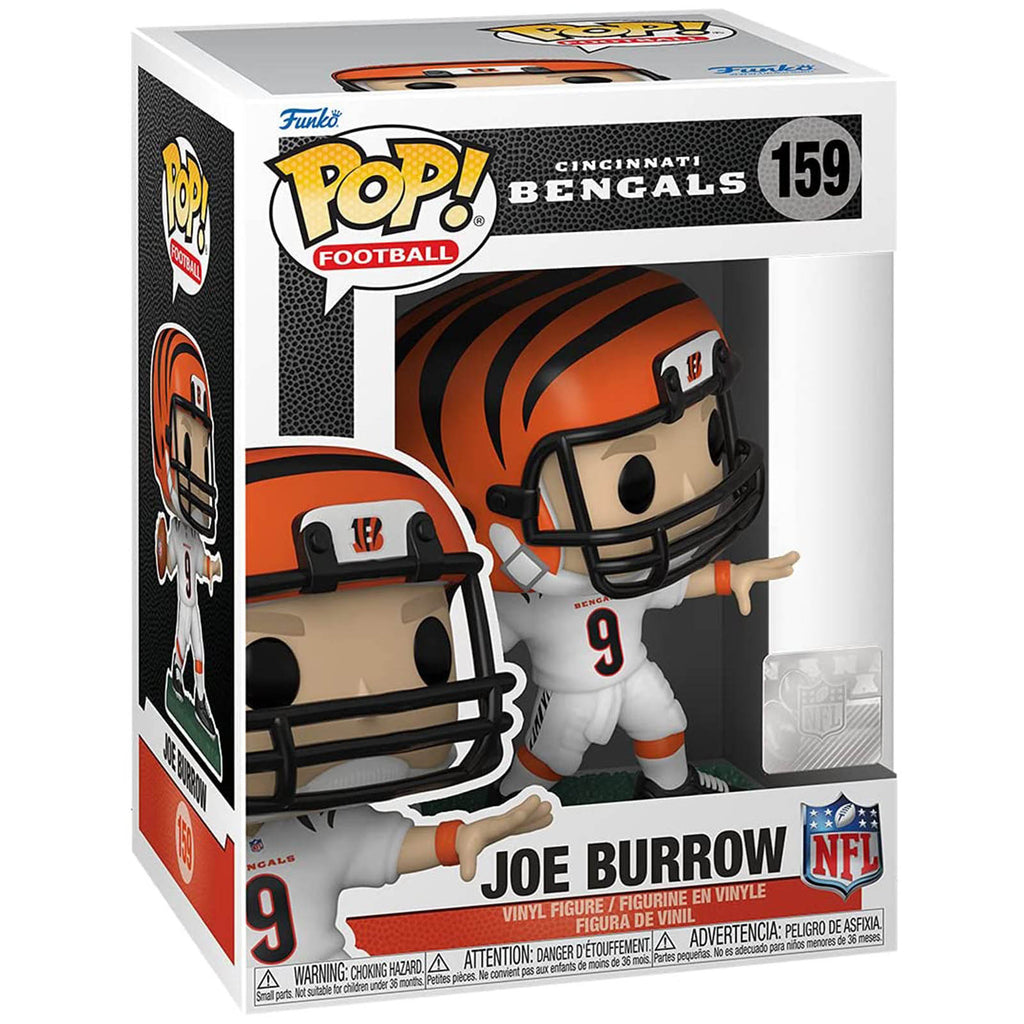 Funko NFL Cincinnati Bengals POP Joe Burrow Away Uniform Vinyl Figure