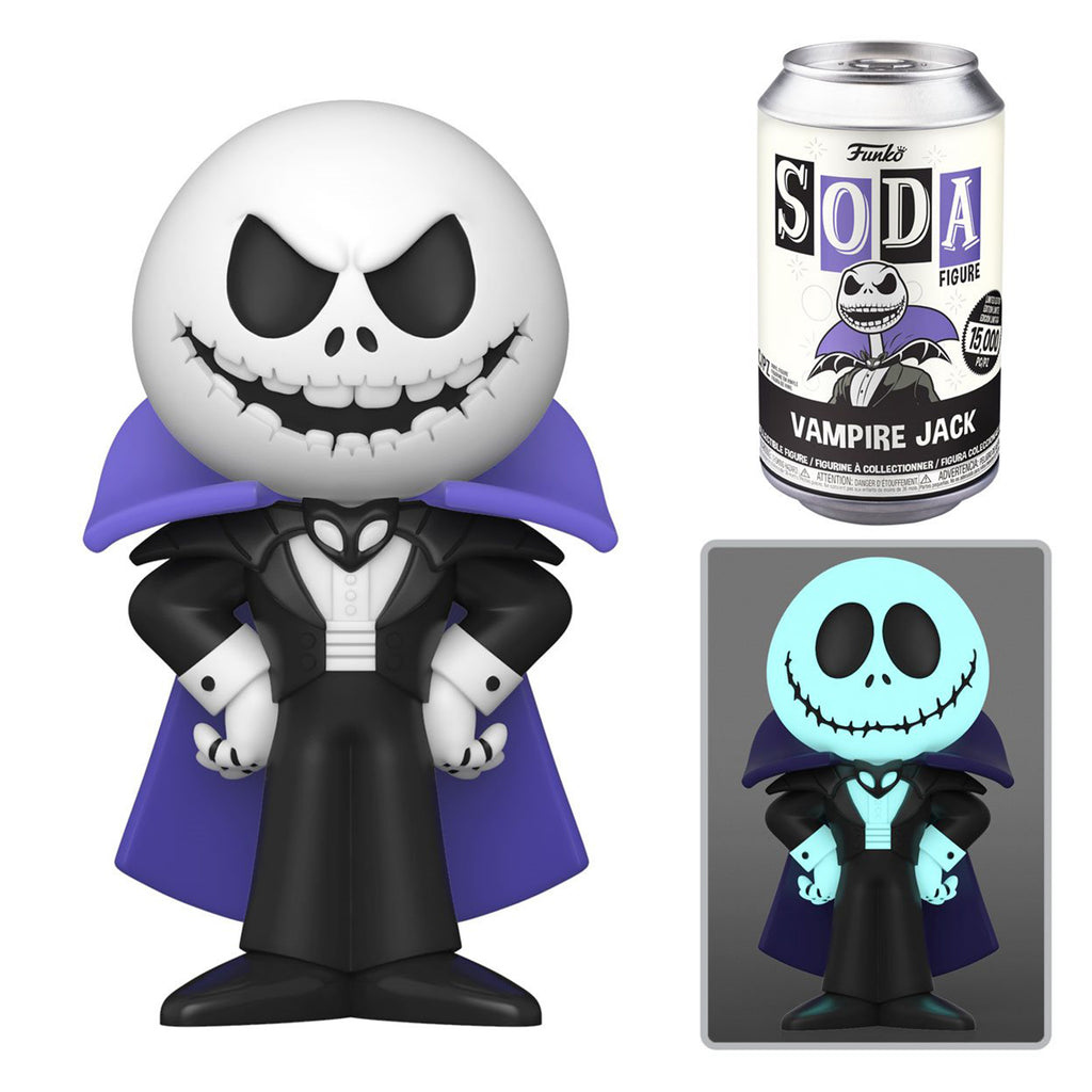 Funko Nightmare Before Christmas Soda Vampire Jack Skellington Figure