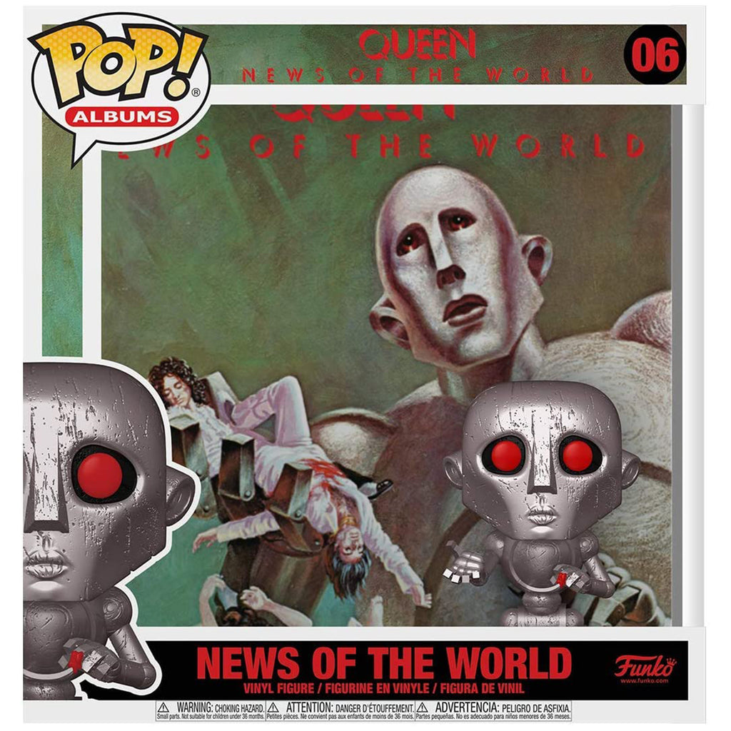 Funko Queen Albums Queen News Of The World Set