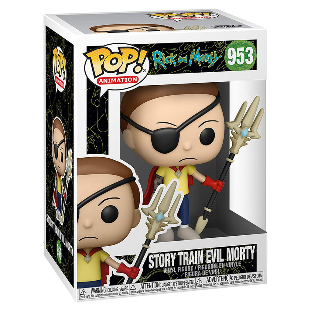 Funko Rick And Morty POP Story Train Evil Morty Vinyl Figure