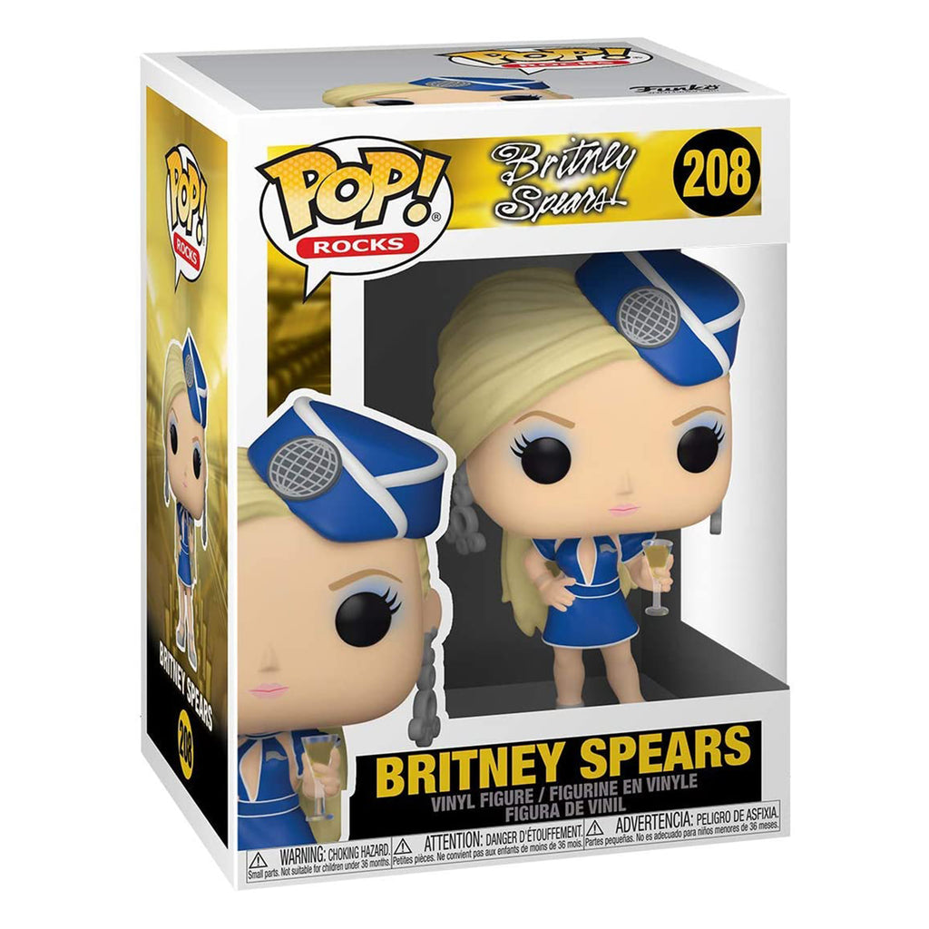Funko Rocks Britney Spears Stewardess Vinyl Figure