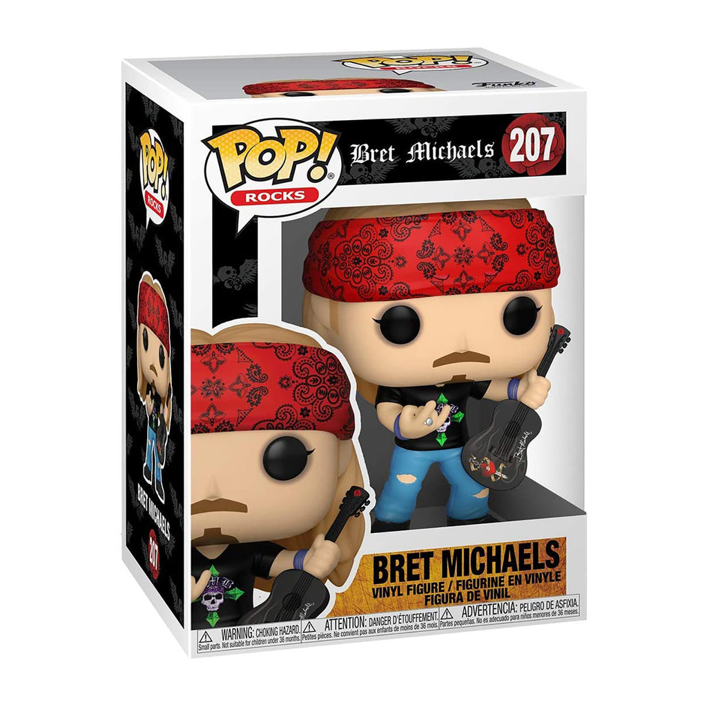 Funko Rocks POP Bret Michaels Vinyl Figure