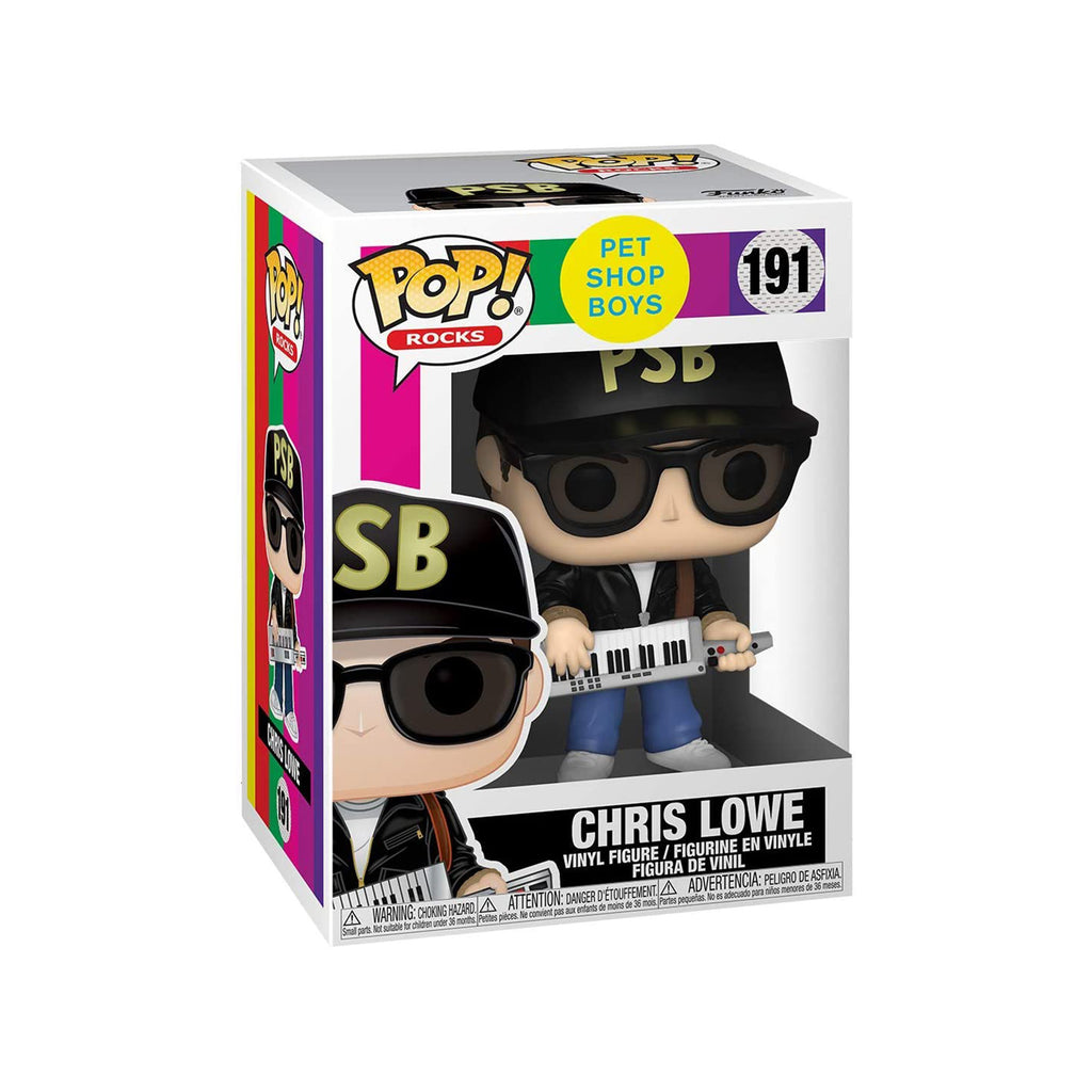 Funko Rocks Pet Shop Boys POP Chris Lowe Vinyl Figure