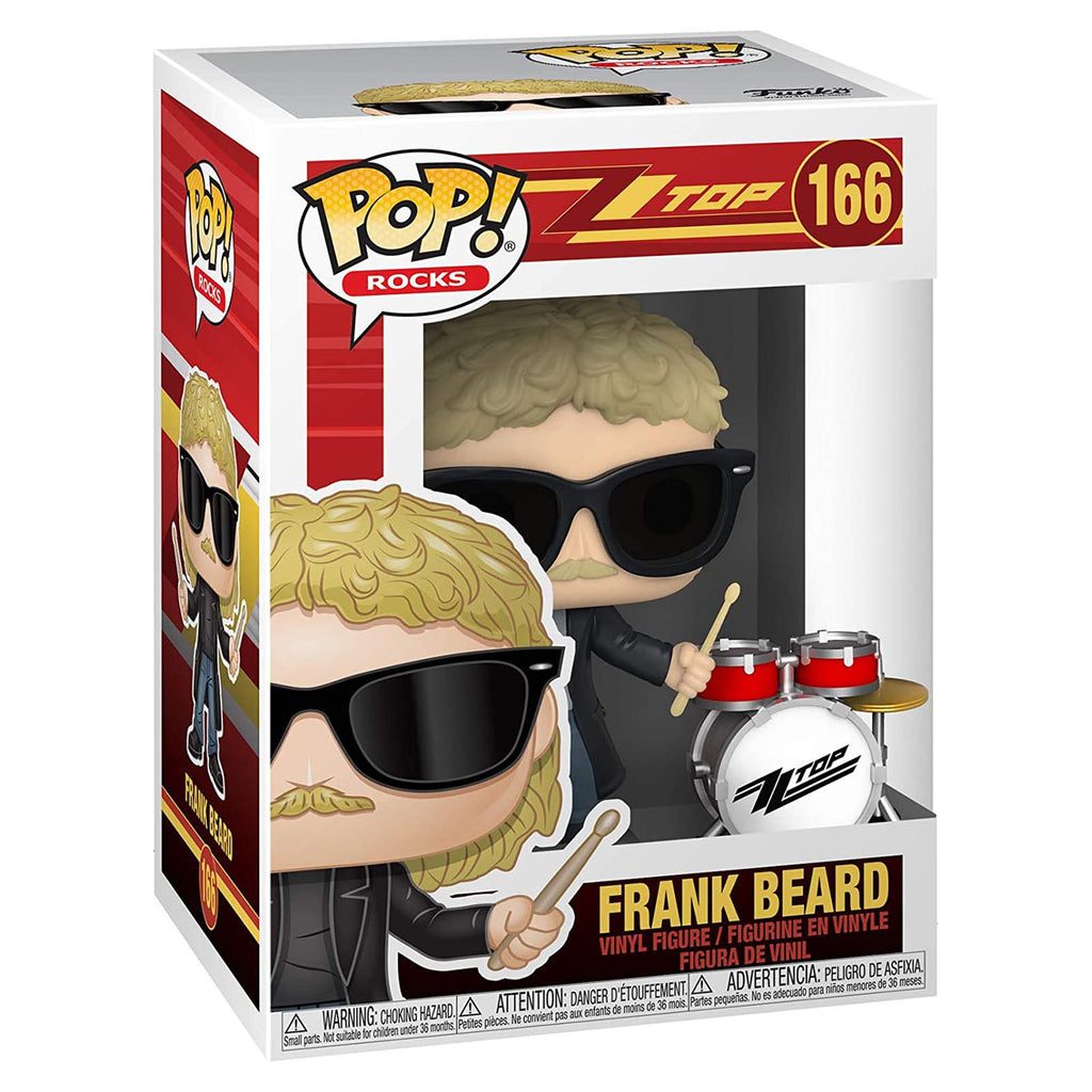 Funko Rocks ZZ Top POP Frank Beard Vinyl Figure