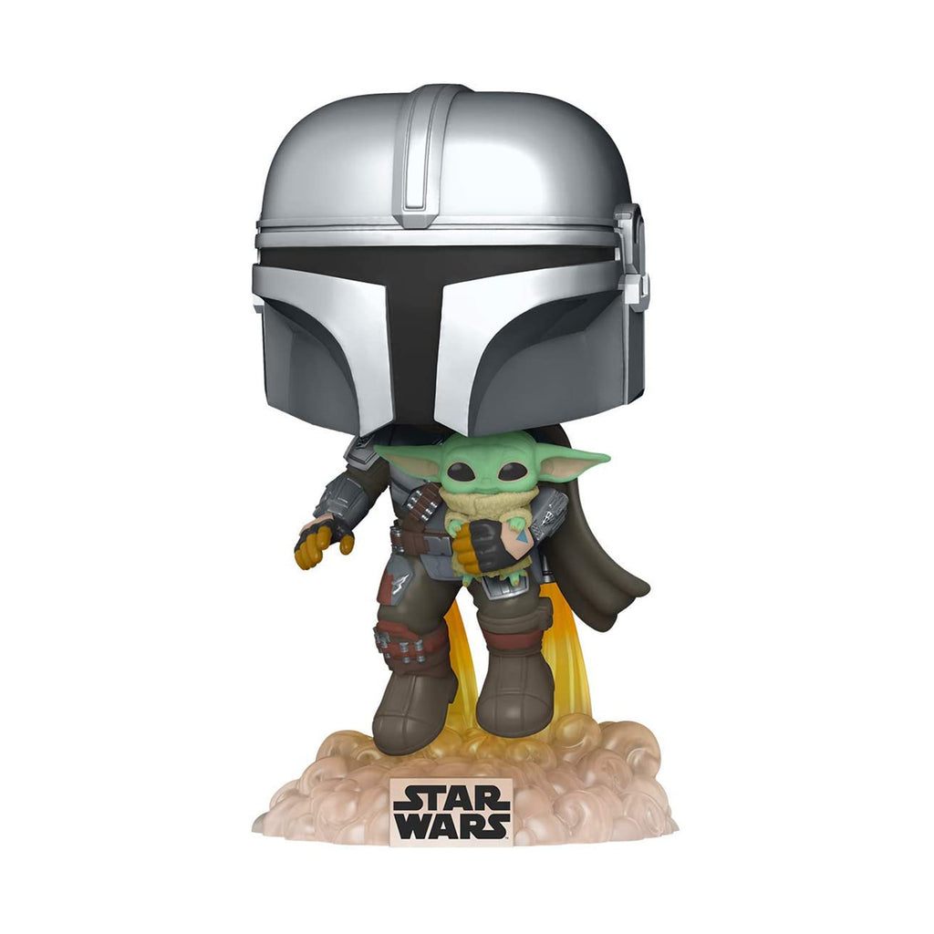 Funko Star Wars Mandalorian POP Mandalorian With The Child Figure