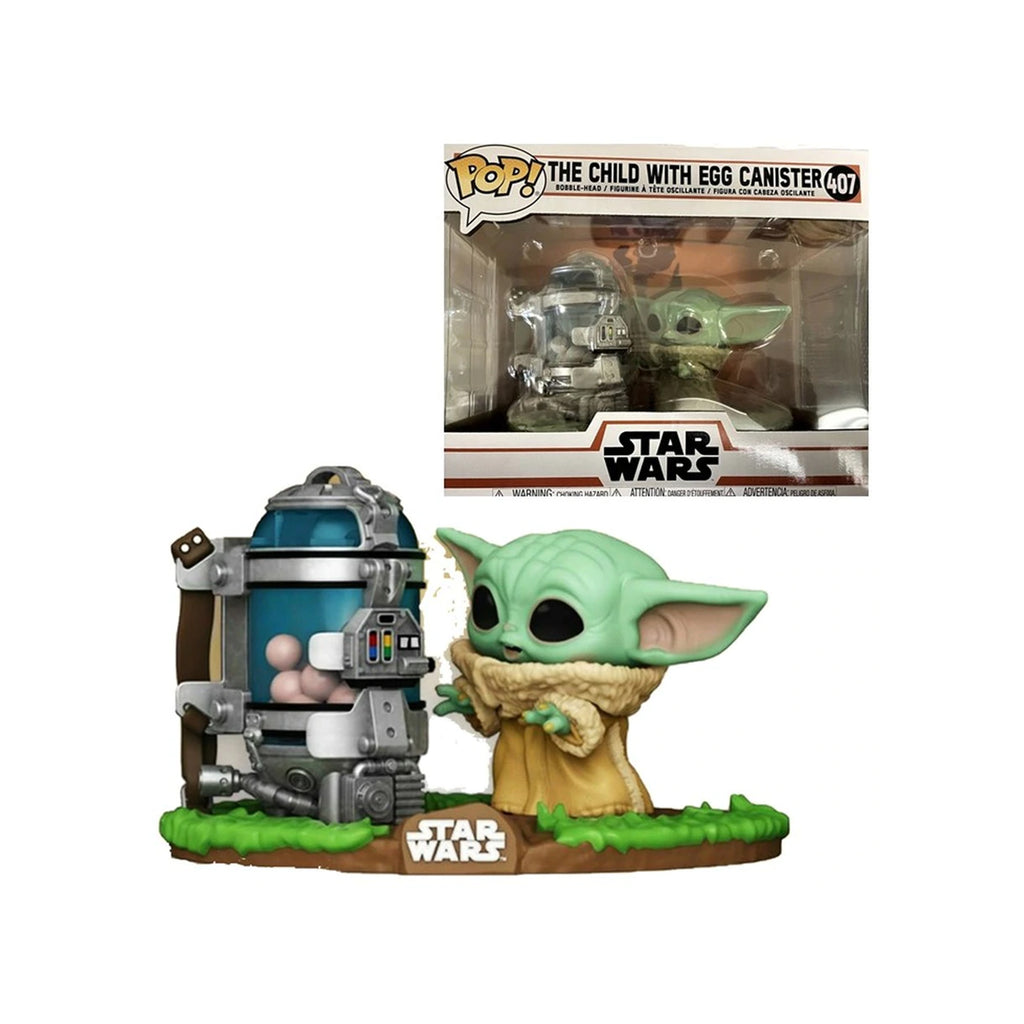 Funko Star Wars Mandalorian POP The Child With Egg Deluxe Vinyl Figure Set