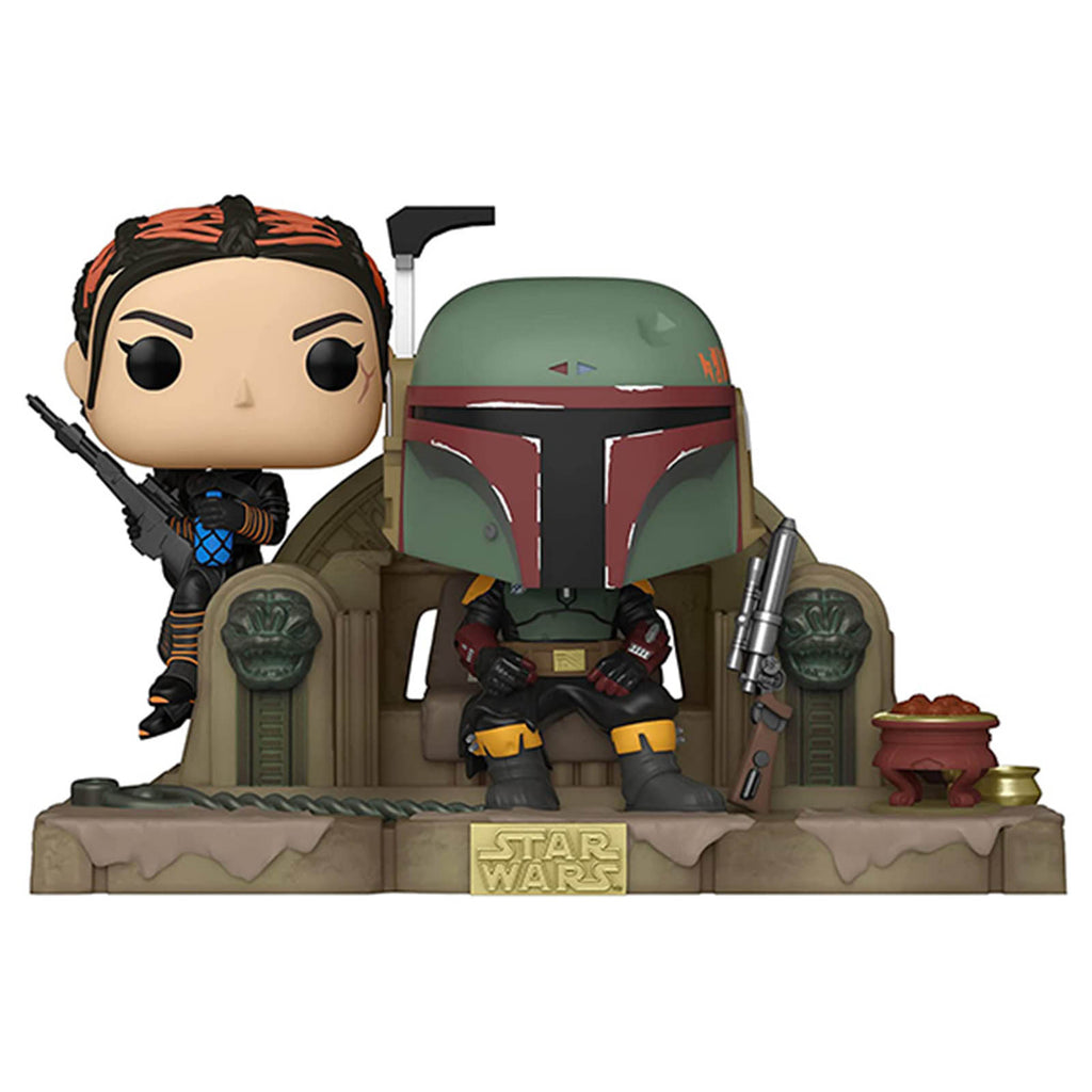 Funko Star Wars POP Moments Boba Fett And Fennec Shand Vinyl Figure - Radar Toys