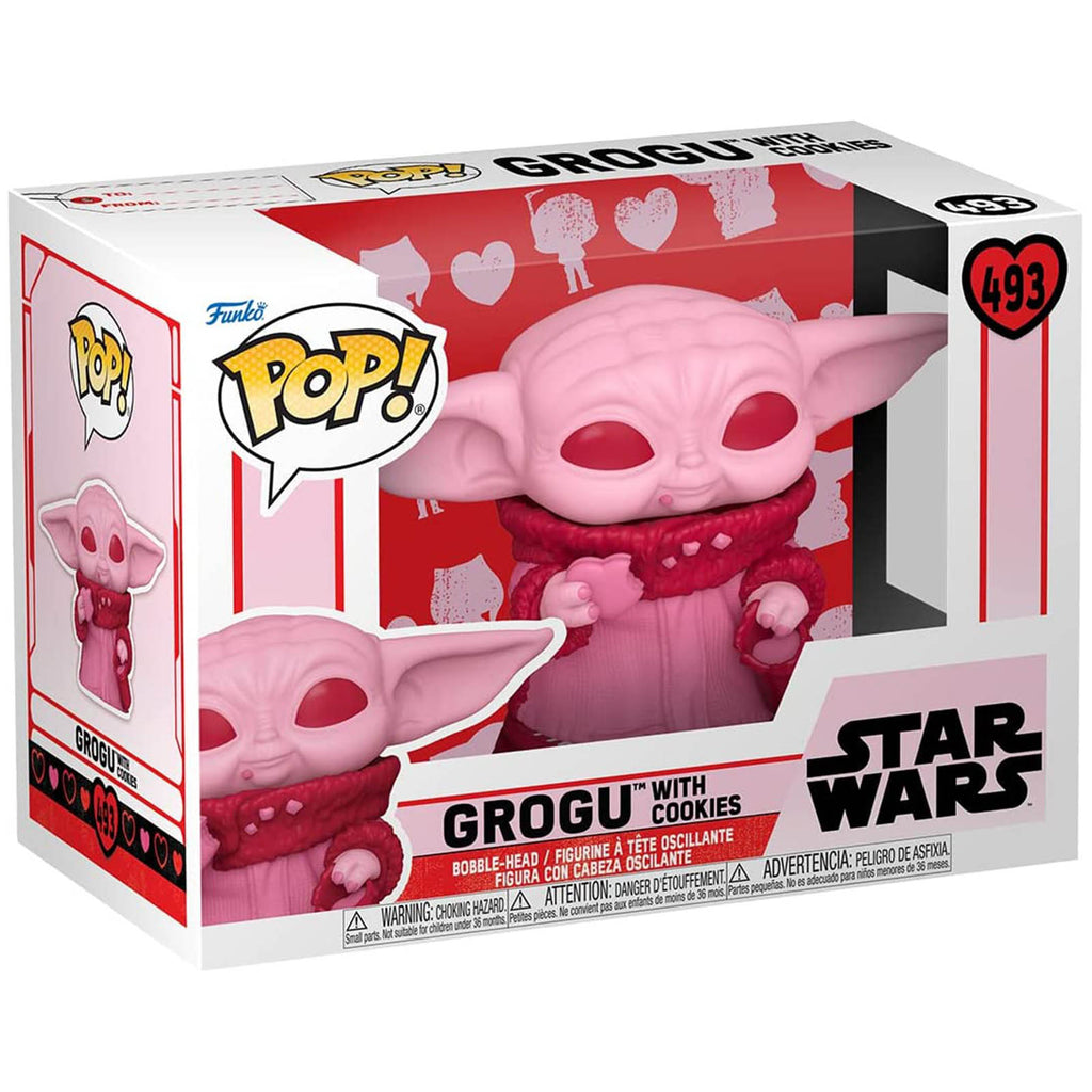 Funko Star Wars Valentines POP Grogu With Heart Figure