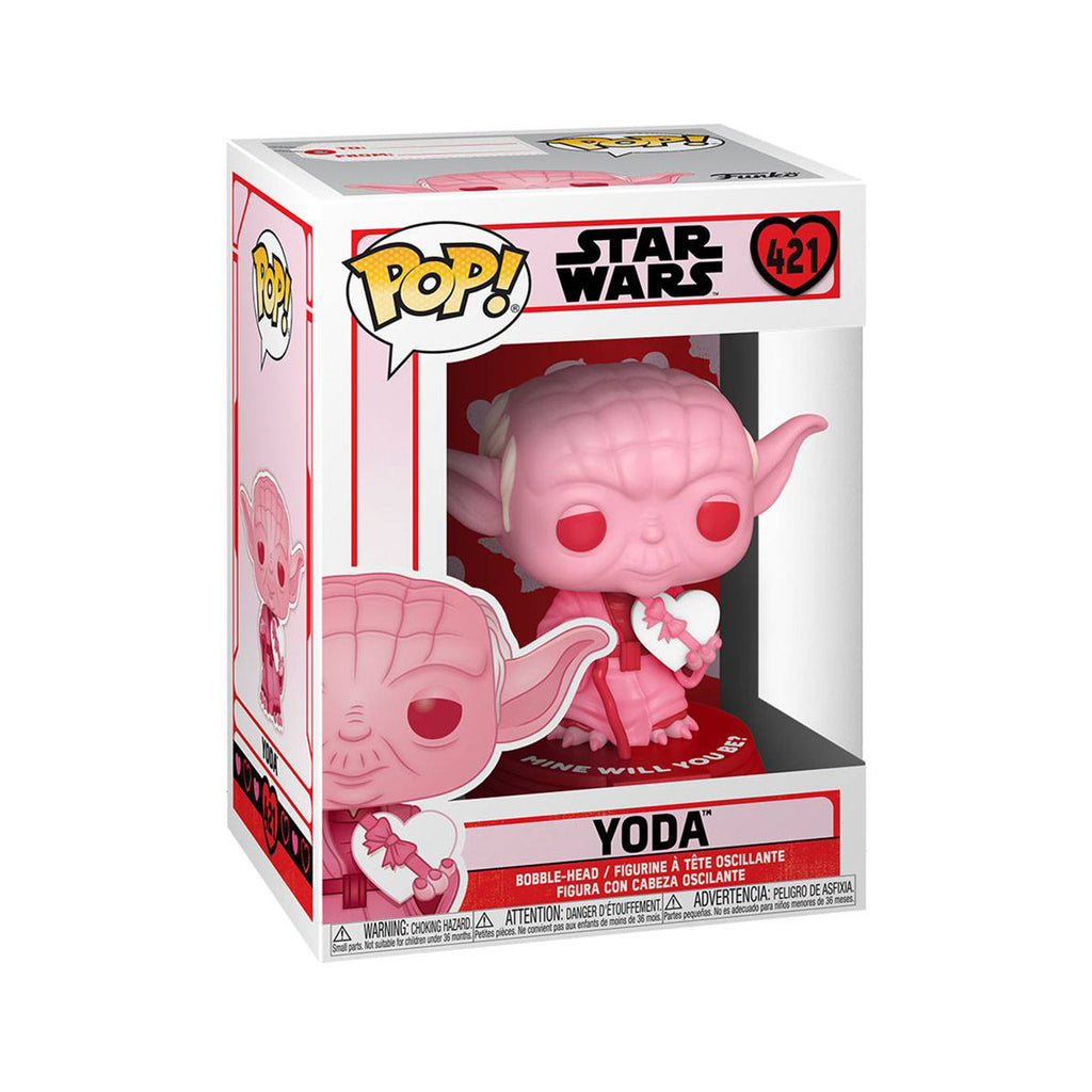 Funko Star Wars Valentines POP Yoda With Heart Vinyl Figure