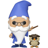 Funko Sword In The Stone Pop Merlin With Archimedes Vinyl Figure - Radar Toys