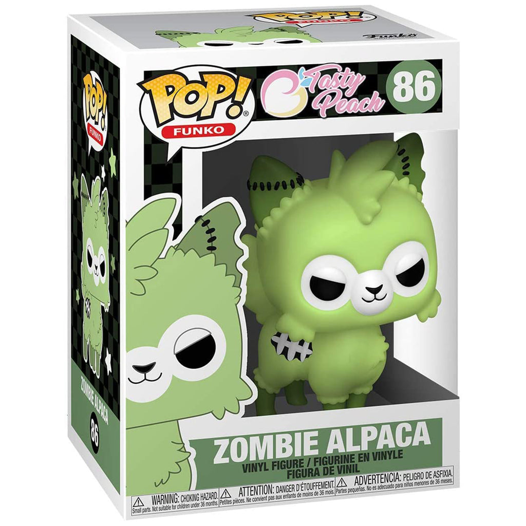 Funko Tasty Peach POP Zombie Alpaca Vinyl Figure