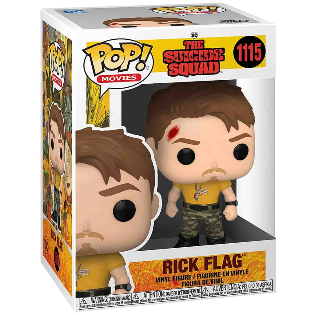 Funko The Suicide Squad POP Rick Flag Vinyl Figure