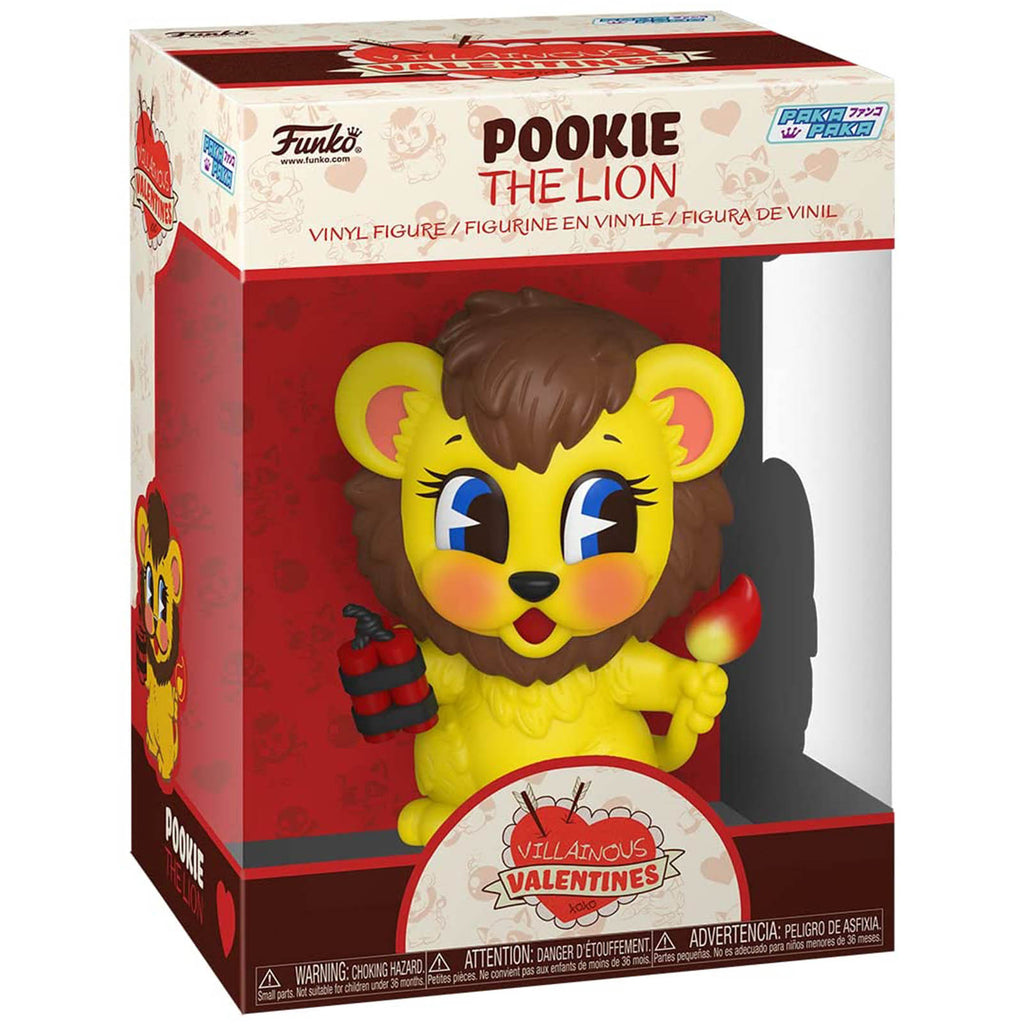 Funko Villainous Valentines Paka Paka Pookie The Lion Figure