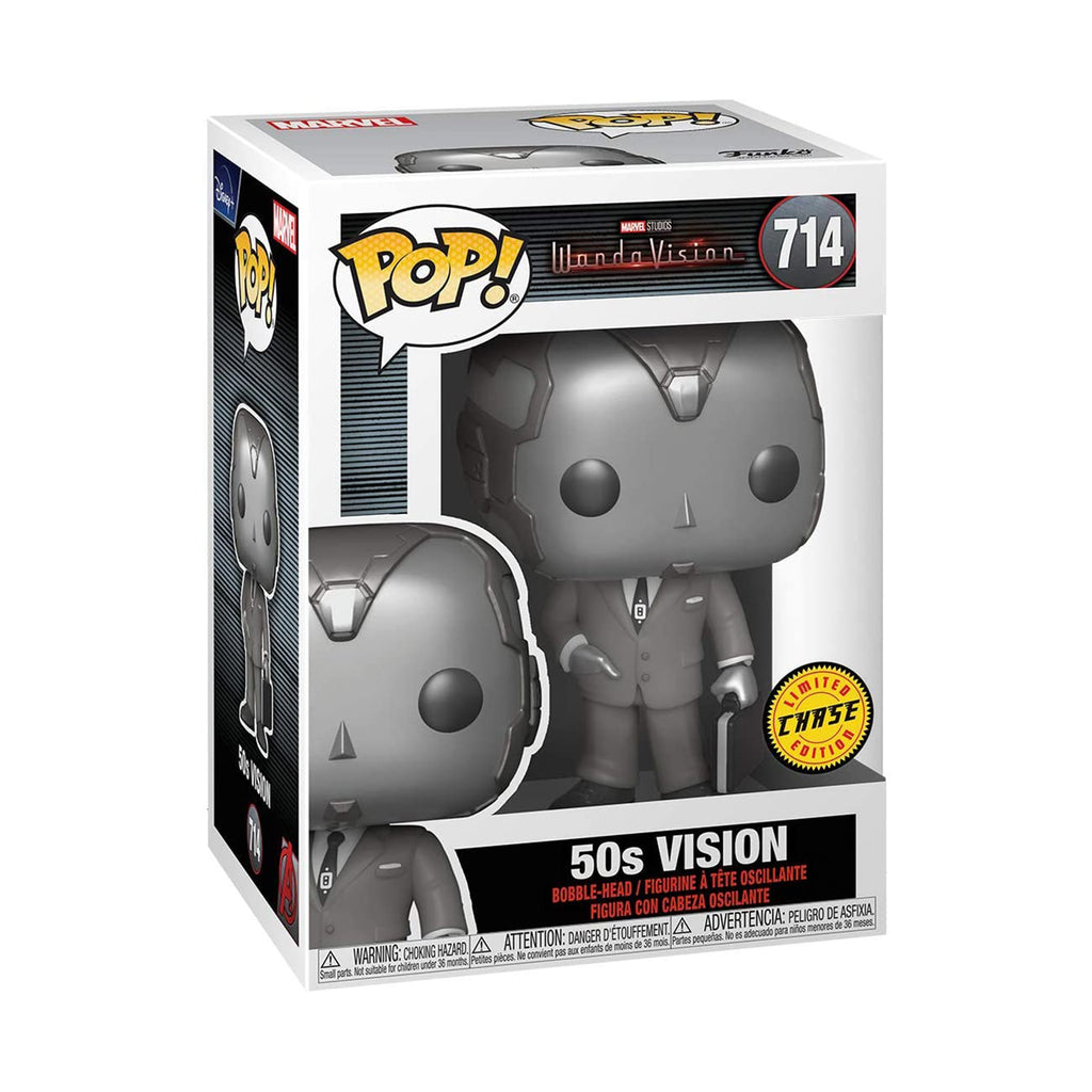 Funko Wanda Vision POP Vision 50s Vinyl Figure CHASE VERSION
