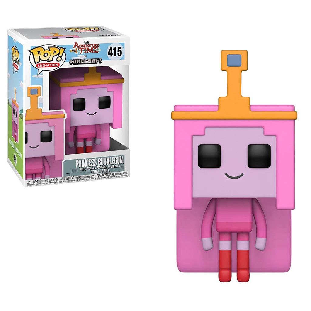 Funko Adventure Time Minecraft POP Princess Bubblegum Vinyl Figure - Radar Toys
