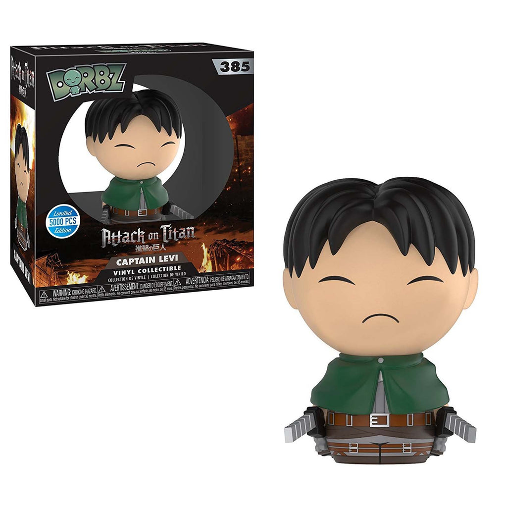 Funko Attack On Titan Limited Edition Dorbz Captain Levi Vinyl Figure