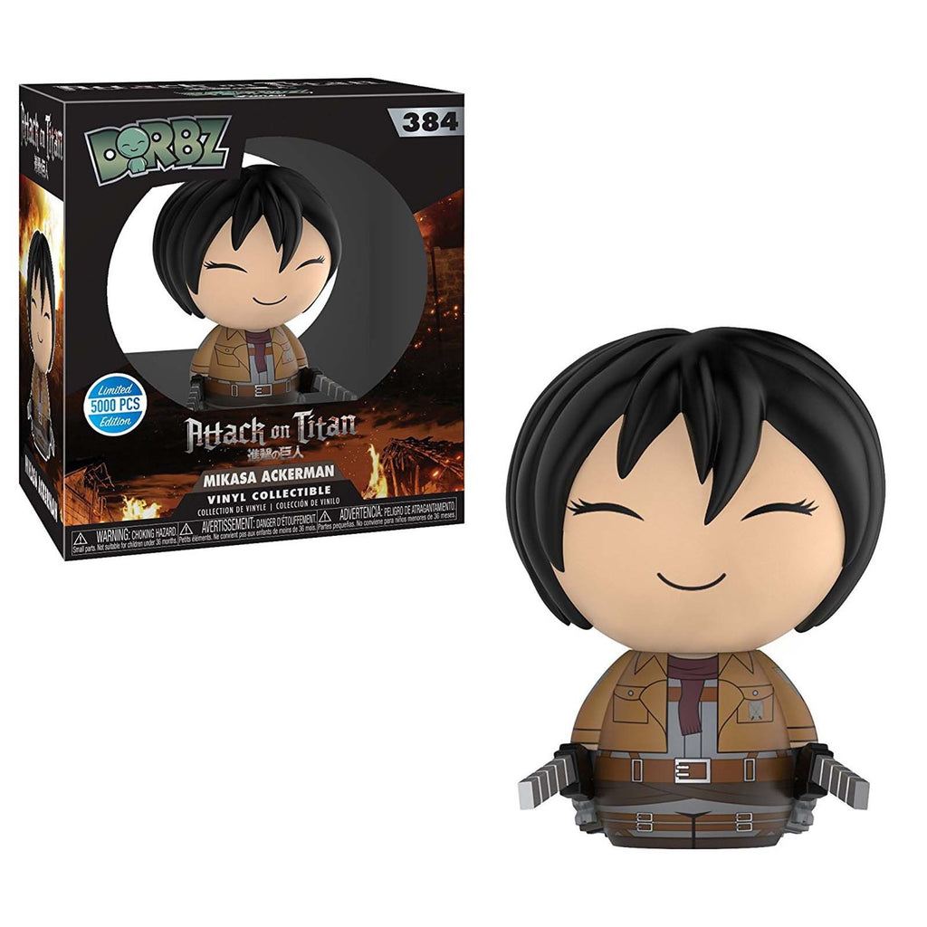 Funko Attack On Titan Limited Edition Dorbz Mikasa Ackerman Vinyl Figure